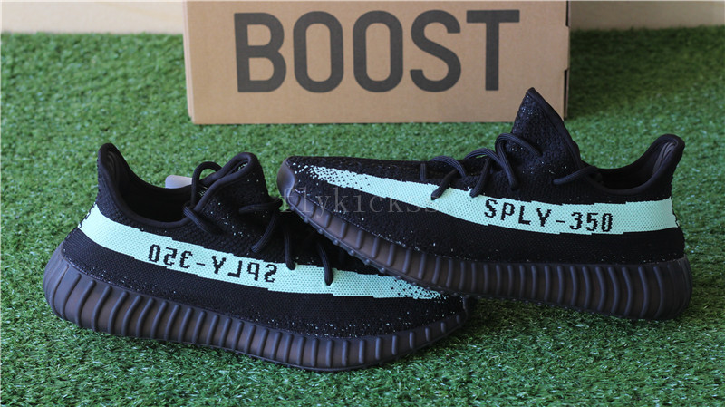 Adidas Yeezy Boost 350 V2 Black Tiffany Blue